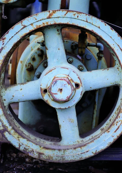 Detail Der Alten Rostigen Winde — Stockfoto