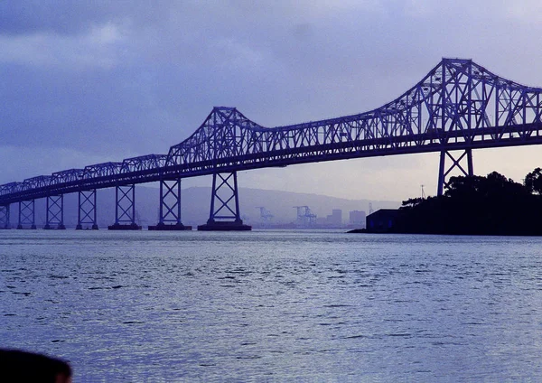 Puente Ciudad Lugar Viaje Fondo — Foto de Stock