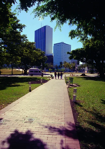 Modern Building City Park — Stock Photo, Image