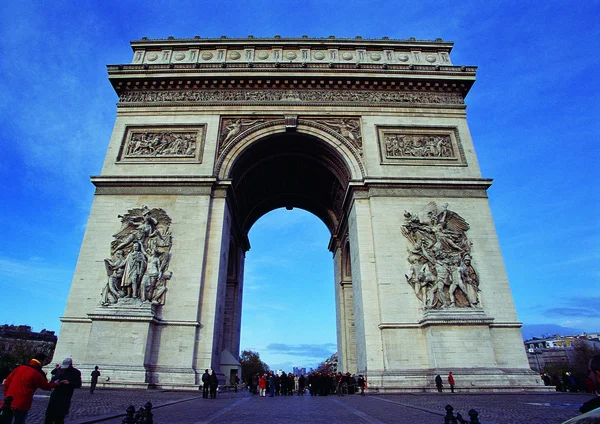 Paris France May 2015 Arc Triomphe — стоковое фото