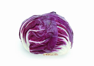 Beyaz arkaplanda lahana 