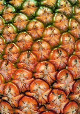 ananas dokusu yakın görünüm