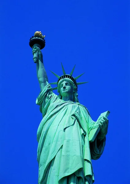 Estatua Libertad Ciudad Nueva York — Foto de Stock