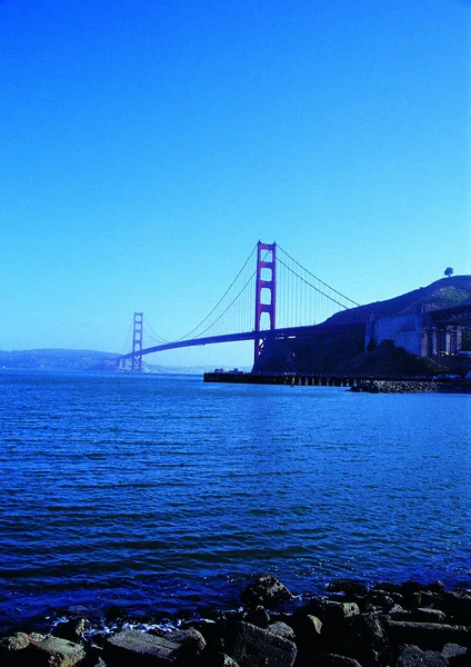 Голден Гейт Брідж Сан Франциско — стокове фото
