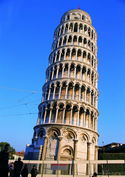 Scheve Toren Een Zonnige Dag Pisa Italië — Stockfoto