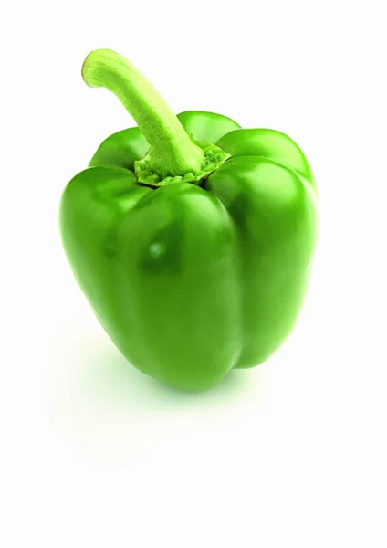 Colorful Bell Pepper White Background — Stock Photo, Image