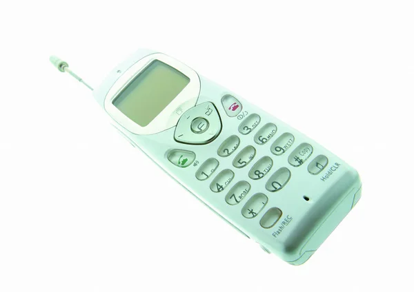 Telefon Auf Weißem Hintergrund — Stockfoto