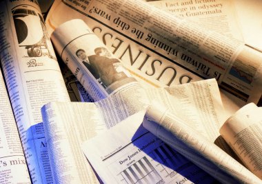 Finans veya iş teması için kavramsal renkli arkaplan 