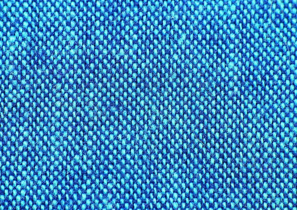 Close View Blue Fabric Background — Stock Photo, Image