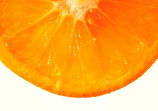 Close Weergave Van Orange Slice — Stockfoto