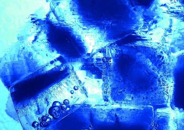 Кубики Льоду Фоні — стокове фото