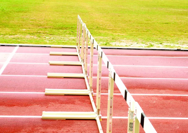 Pista Carreras Cerca —  Fotos de Stock