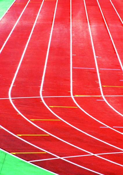Running Track Close — Stock Photo, Image