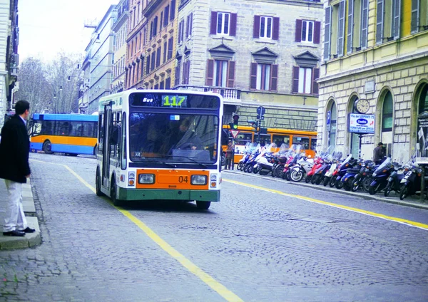 Автобус Городе — стоковое фото