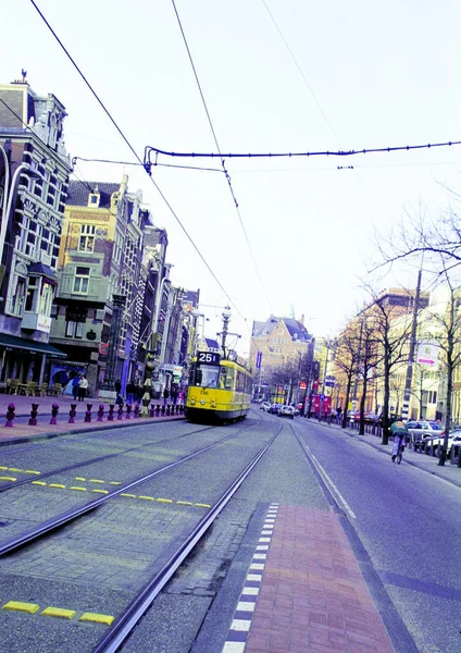 Gündüz Şehir Tramvayı — Stok fotoğraf