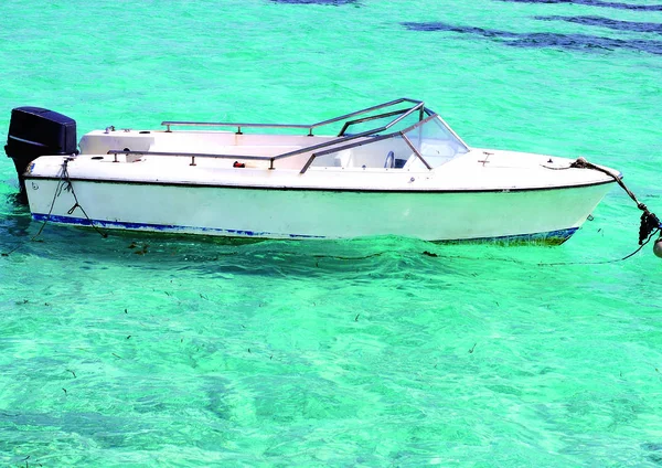 Fishing Boat Sea — Stock Photo, Image