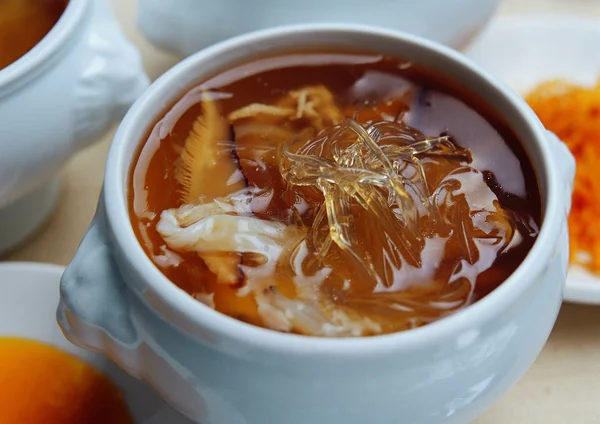 Thai Suppe Schüssel — Stockfoto