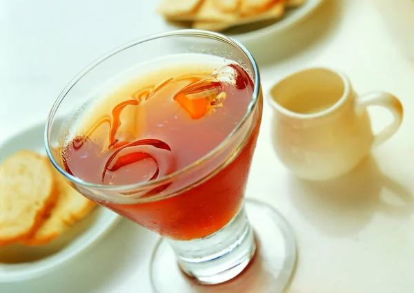 Cocktail Frio Com Gelo — Fotografia de Stock