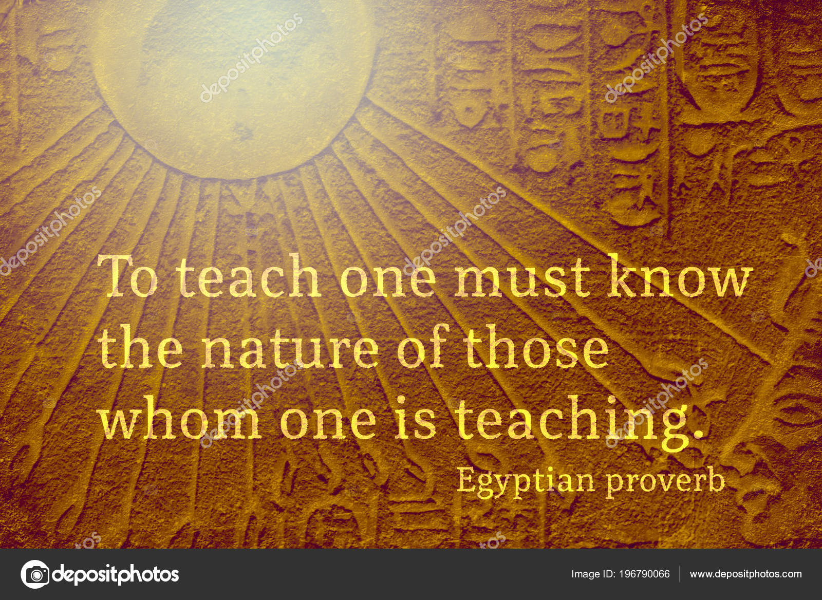 Teach One Must Know Nature Those One Teaching Stock Photo by ©yurizap 196790066