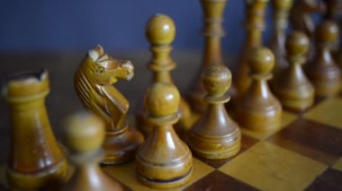 gemide Vintage satranç