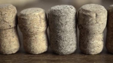 Şampanya mantarları satır