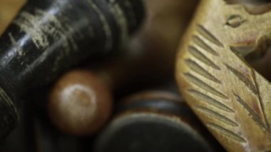 Vintage satranç makro