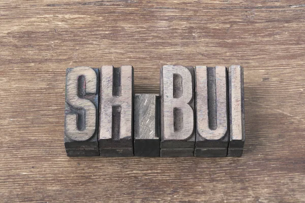 Shibui Japanese Word Adjective Meaning Simple Subtle Unobtrusive Beauty — Stock Photo, Image