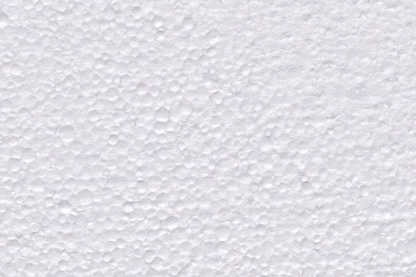 Gedetailleerde Achtergrond Van Witte Platte Styrofoam Blad — Stockfoto