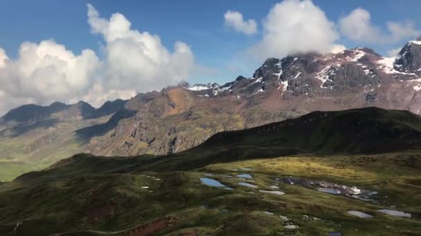 Panorama delle montagne peruviane — Video Stock