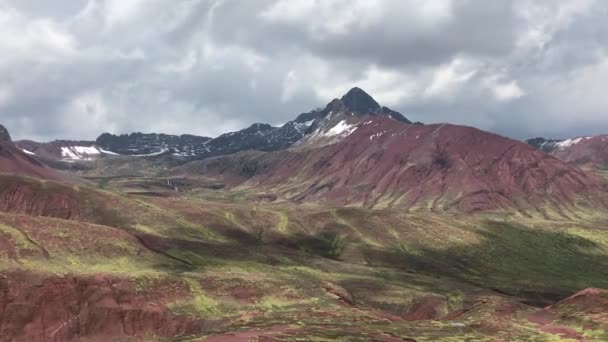 Panorama of Peruvian mountains — Stock Video