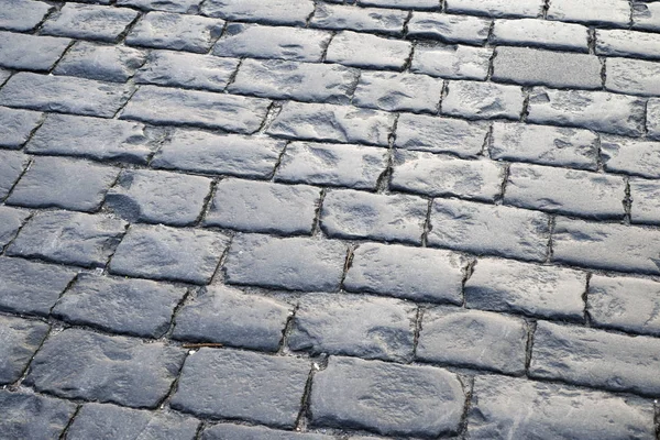 Cobblestone Pavement Background Famous Red Square Moscow Russia — Stock Photo, Image