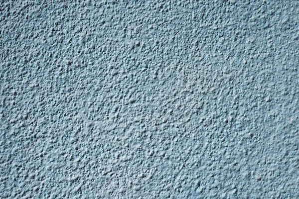 Detailed Weathered Blue Color Painted Stucco Wall Background — Stock Photo, Image