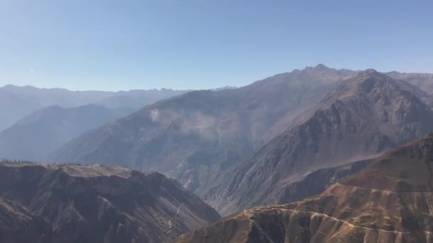 Peruvian mountains by day — Stock Video