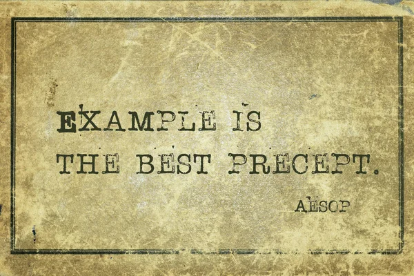 Exemple est Aesop — Photo