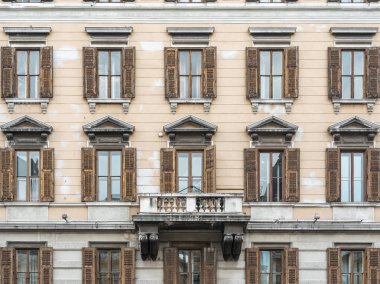 kentsel bina ön görünümü