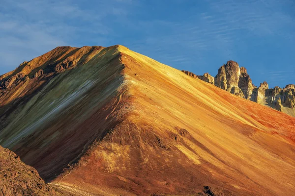 Tunupa vulkán színek — Stock Fotó