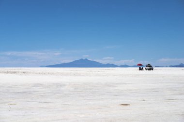 Salar de Uyuni'de piknik