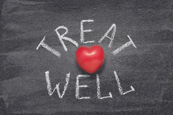 Treat well heart — Stock Photo, Image