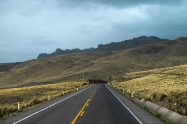 Peru dağ driveway