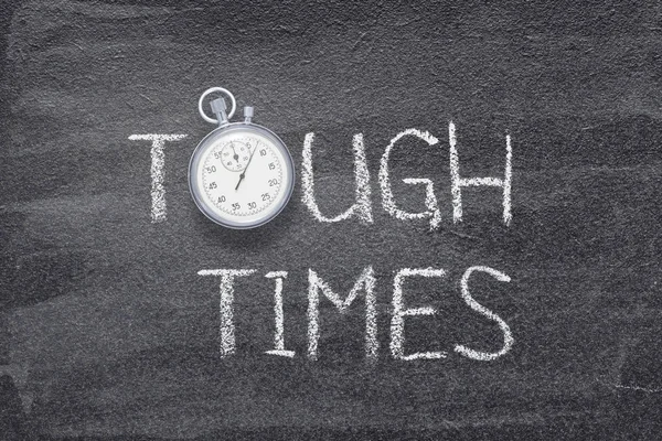 Tough times watch — Stock Photo, Image