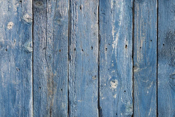 Tavole di legno blu — Foto Stock