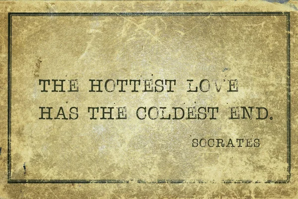 Coldest end Socrates — 스톡 사진