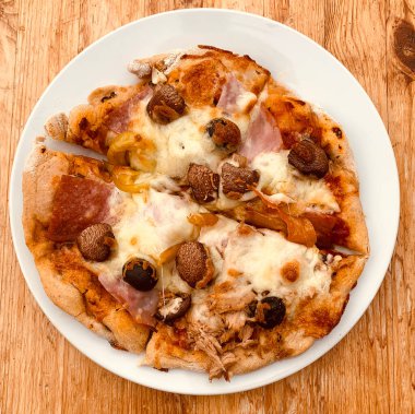 Eine kleine Pizza fuer dazwischen