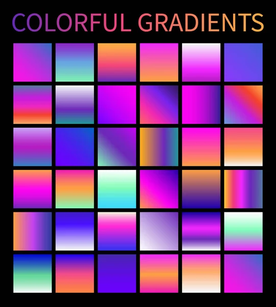 다채로운 그라데이션 벡터입니다 추상적인 배경으로 그라데이션 전단지 디자인에 모바일 태블릿 — 스톡 벡터
