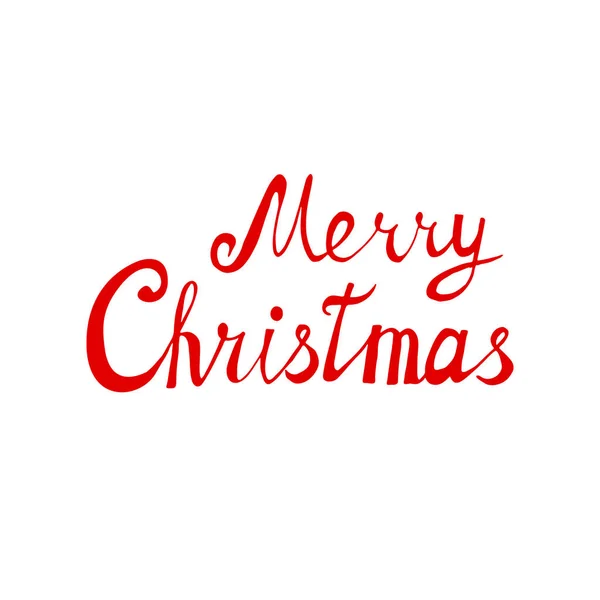 Wesołych Świąt Bożego Narodzenia Napis Logo Vector Projektowanie Tekstu Projekt — Wektor stockowy