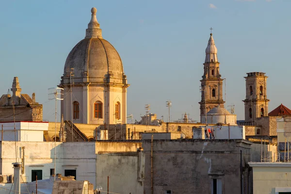 Roofs Monopoli Town Italy — Stock Photo, Image