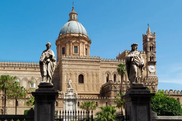 Palermo Sicilië Italië Juni 2019 Arabisch Normandische Architectonische Stijl Van Rechtenvrije Stockfoto's