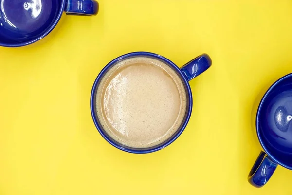 Estudio Cerca Una Taza Café — Foto de Stock