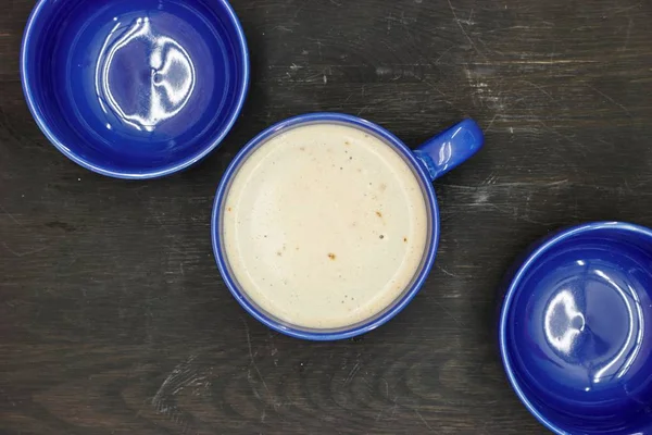 Ein Atelier Großaufnahme Einer Kaffeetasse — Stockfoto