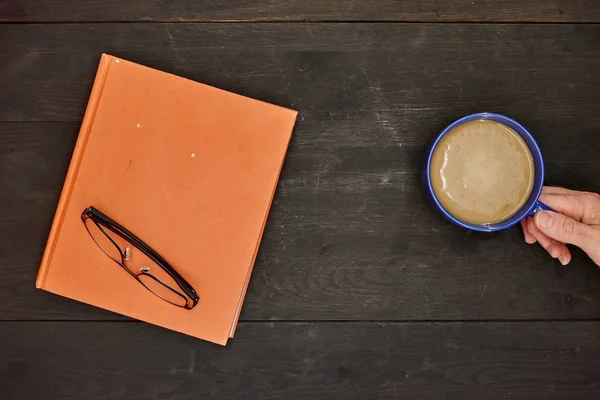 Een Studio Close Van Een Kopje Koffie — Stockfoto